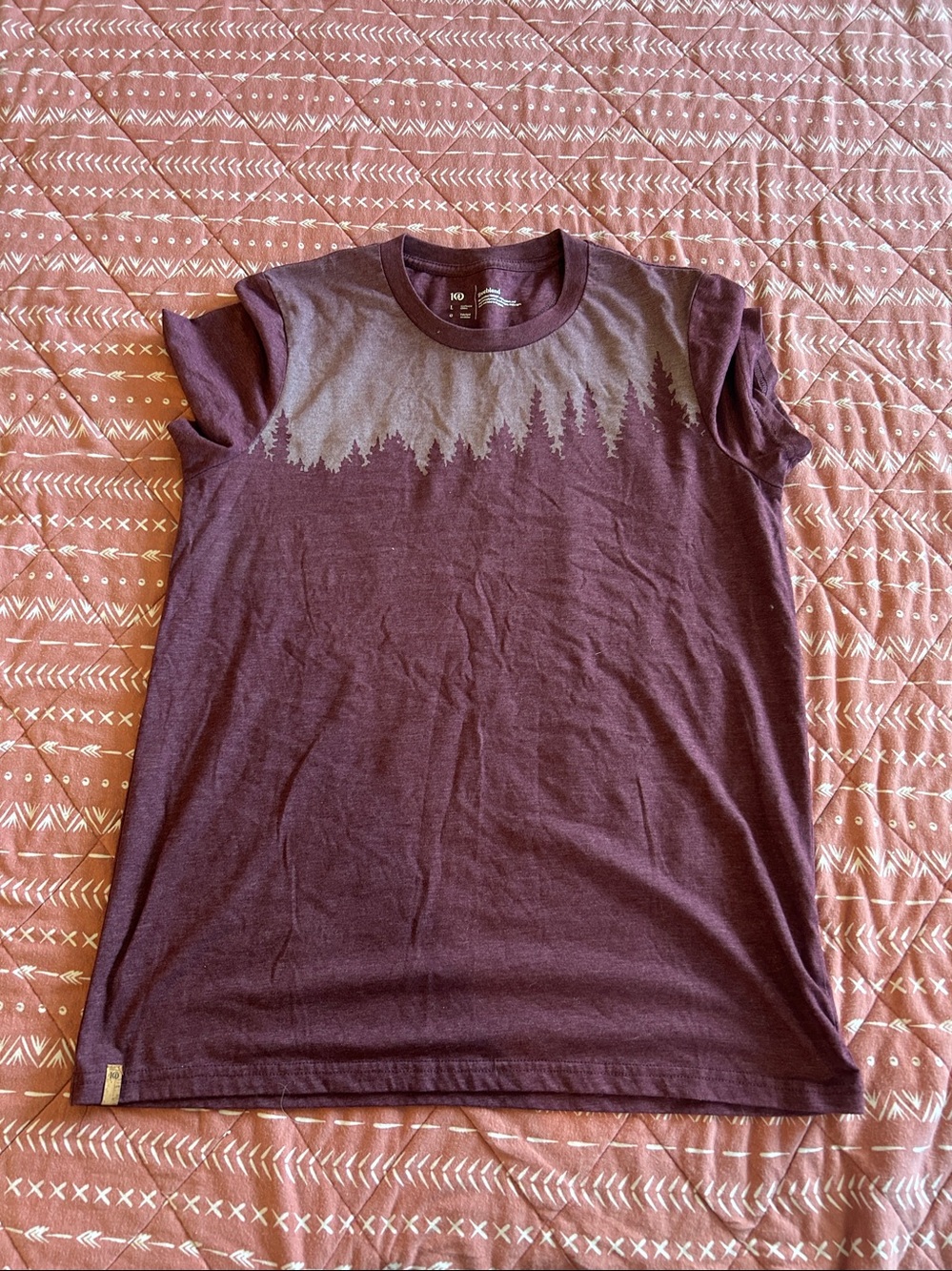 Women's Purple Graphic Tee